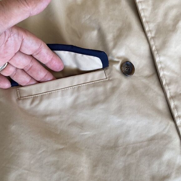 Brooks Brothers Girls Double Breasted Trench Coat - Picture 11 of 14